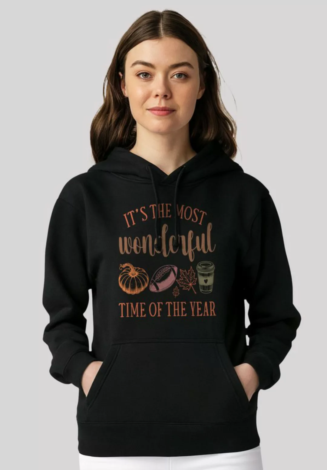 F4NT4STIC Kapuzenpullover Fall its the most wonderful time of the year Prem günstig online kaufen