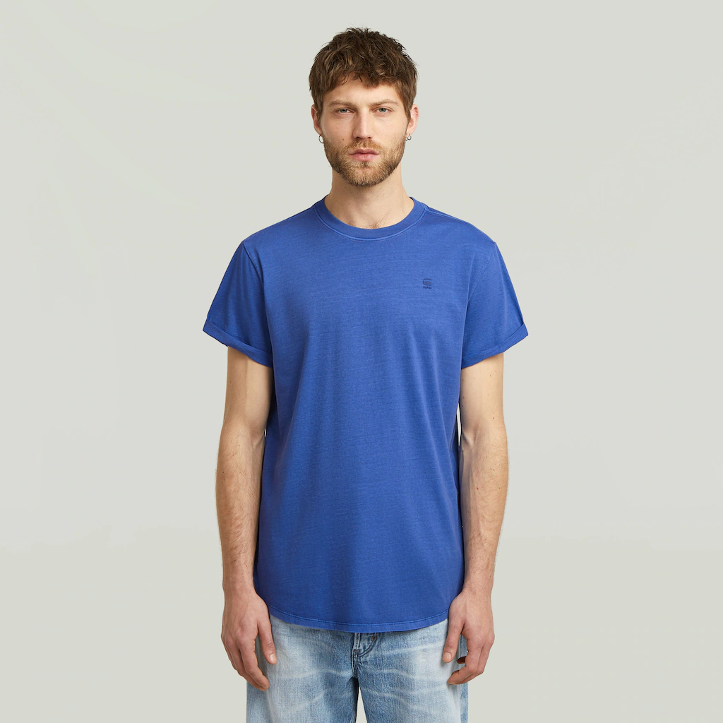 G-STAR Kurzarmshirt "Lash", Rundhals, Logoapplikation günstig online kaufen