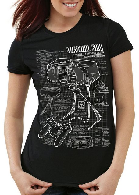 style3 T-Shirt Virtual Boy 32Bit videospiel nintendo konsole gamer super n6 günstig online kaufen