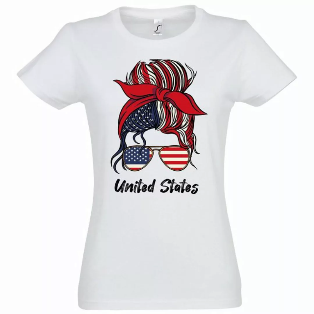 Youth Designz Print-Shirt United States Damen T-Shirt mit modischem print günstig online kaufen