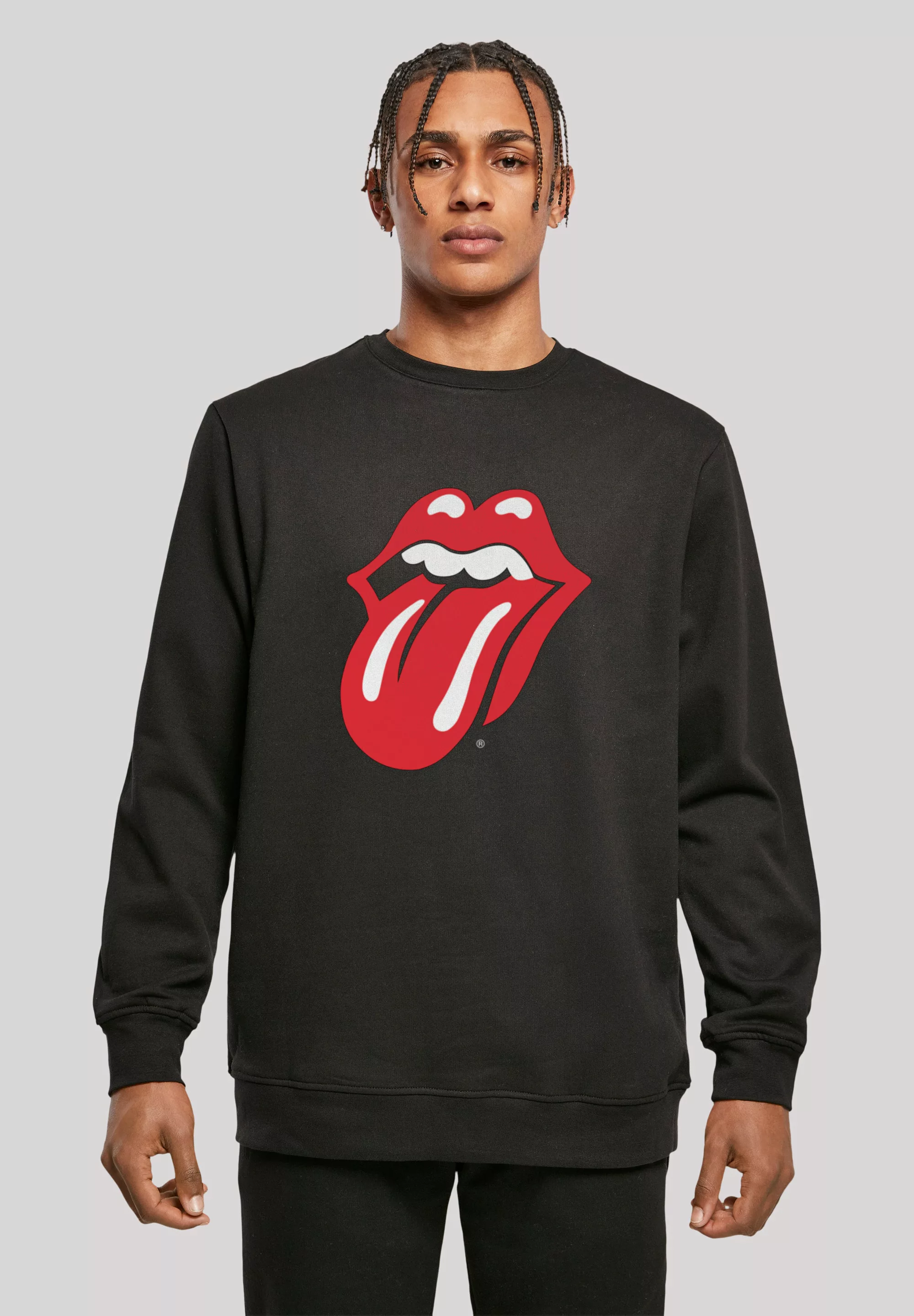 F4NT4STIC Kapuzenpullover "The Rolling Stones Rockband Classic Tongue Black günstig online kaufen