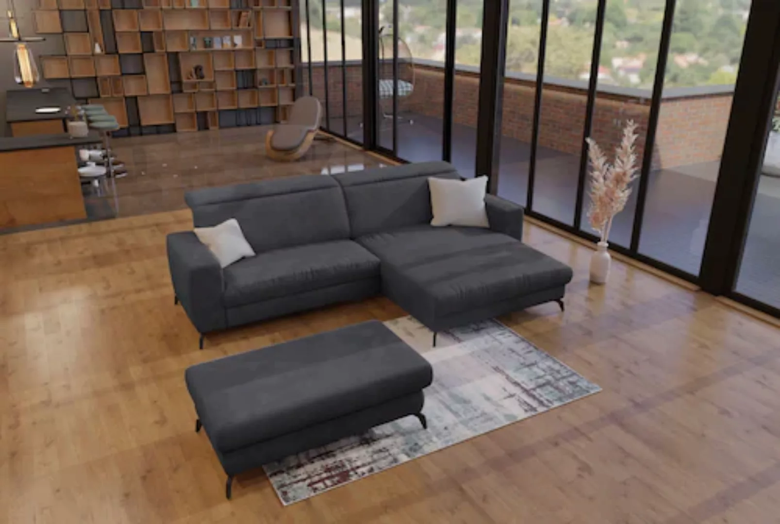 sit&more Ecksofa "Bolero L-Form" günstig online kaufen