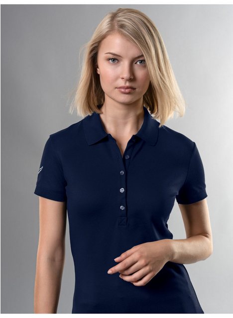 Trigema Poloshirt TRIGEMA Poloshirt mit Kristallsteinen (1-tlg) günstig online kaufen