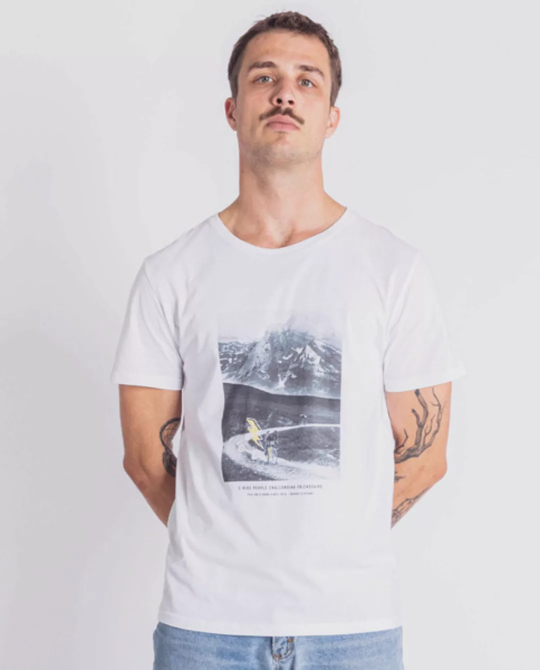 Shirt | E-bike People | Weiß günstig online kaufen