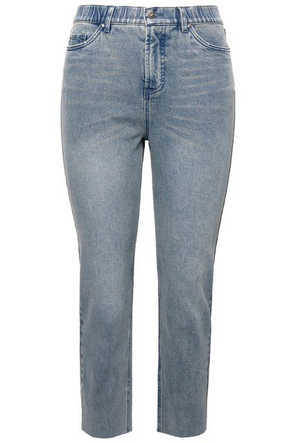 Studio Untold Regular-fit-Jeans Mom-Jeans Wide Legs 5-Pocket cut Saum günstig online kaufen