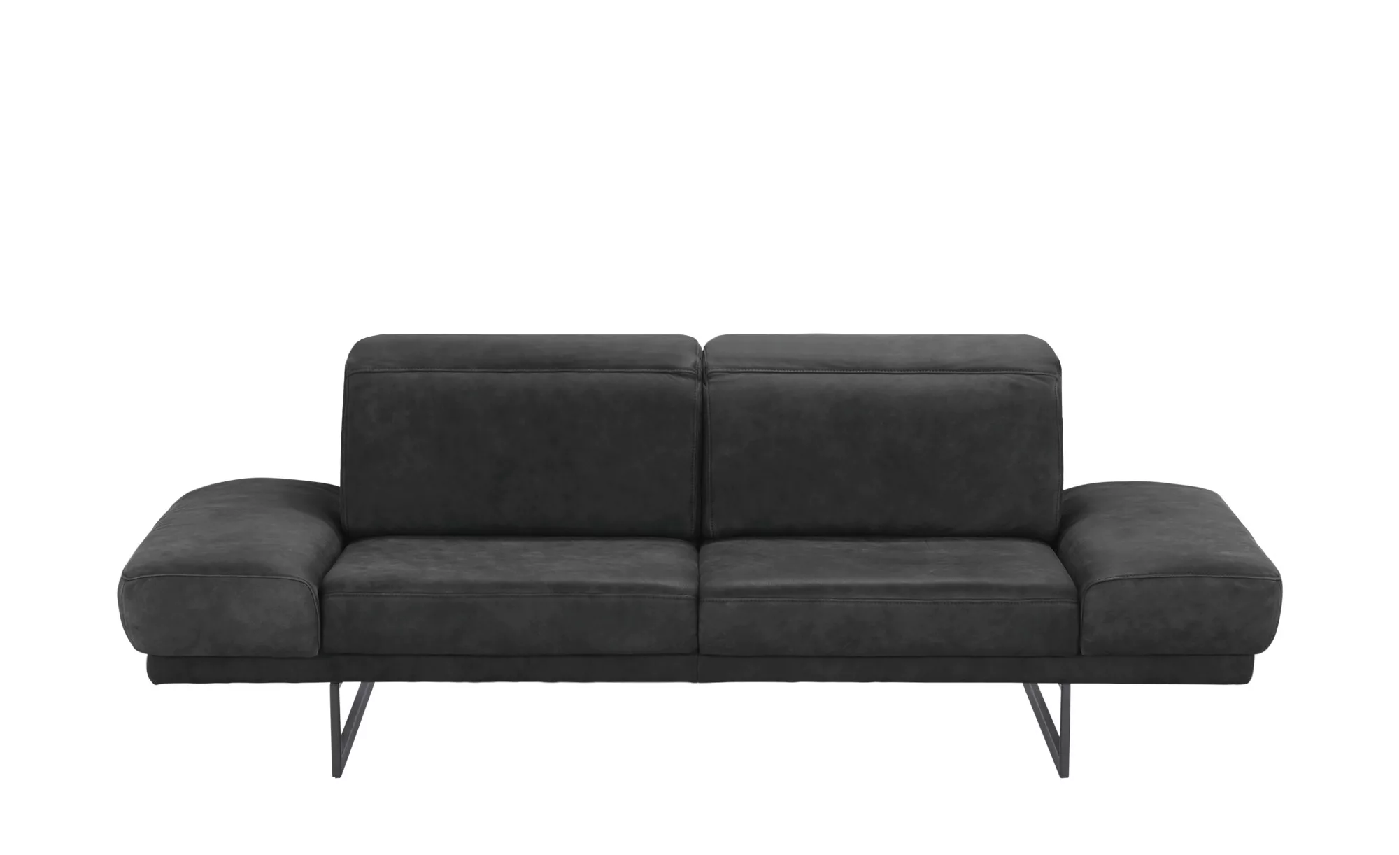 JOOP! Ledersofa  Systems 8154 - schwarz - 232 cm - 79 cm - 107 cm - Polster günstig online kaufen