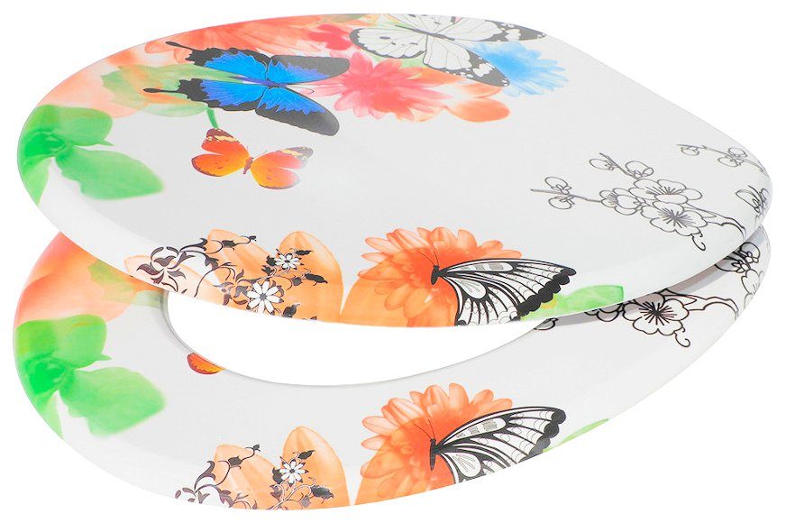 Sanilo WC-Sitz Butterfly, mit Absenkautomatik günstig online kaufen