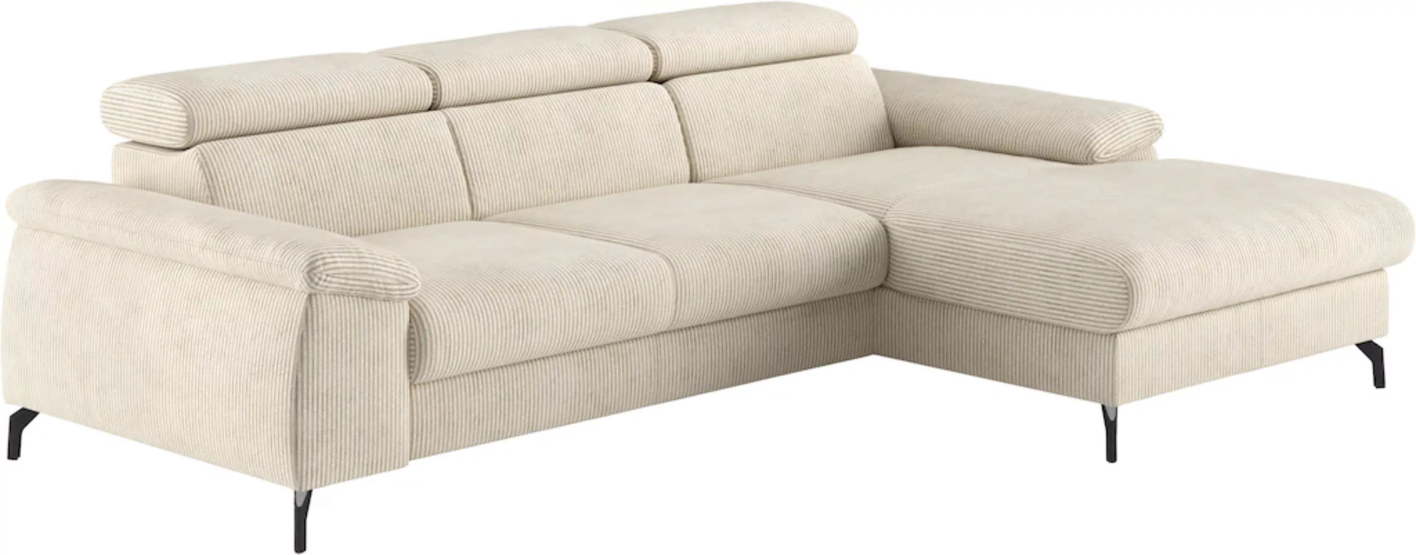 COTTA Ecksofa "Kitty L-Form", Modern, L-Form, Bodenfreiheit 12,5 cm günstig online kaufen