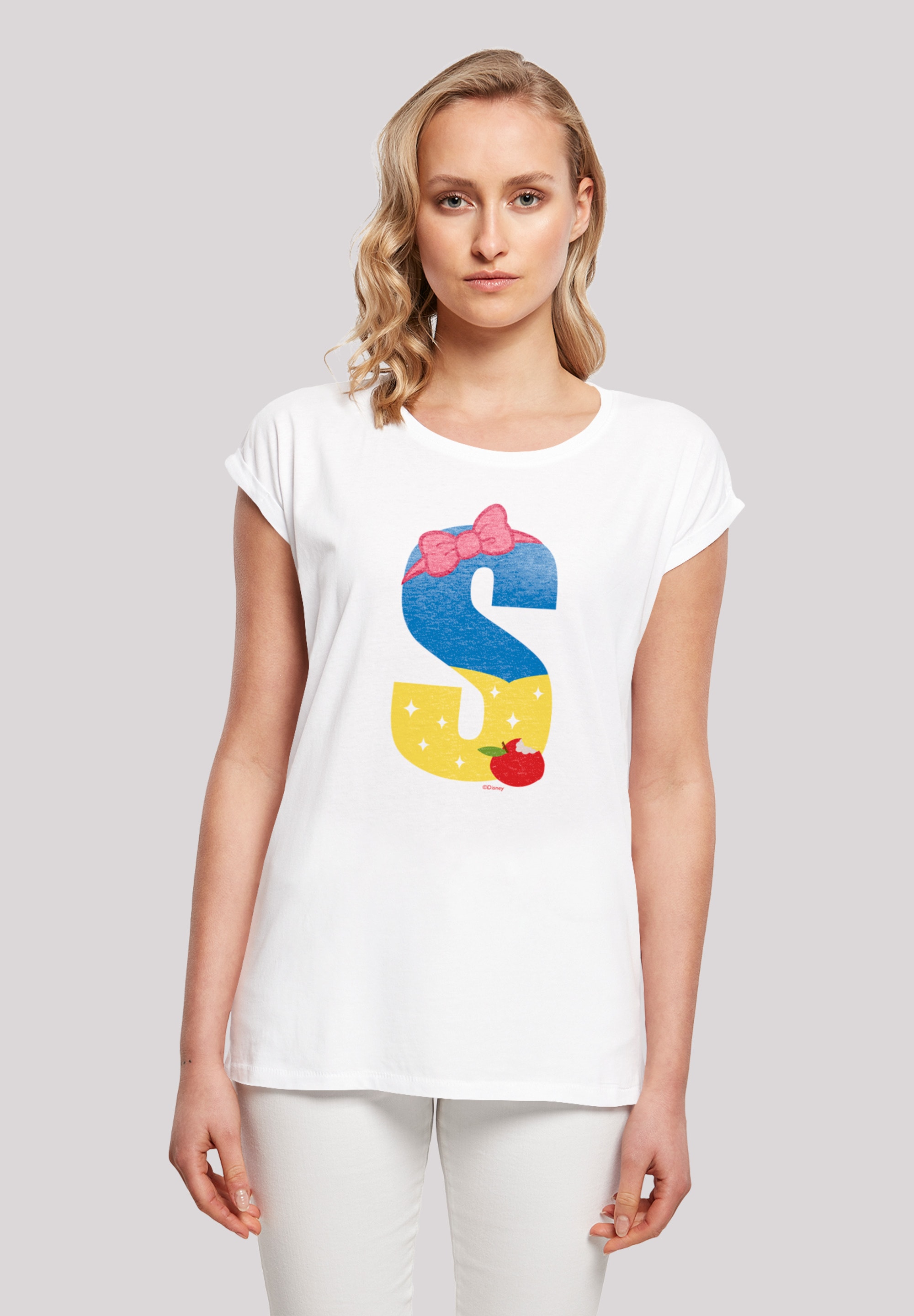 F4NT4STIC T-Shirt "Disney Alphabet S Is For Snow White Schneewittchen", Pri günstig online kaufen