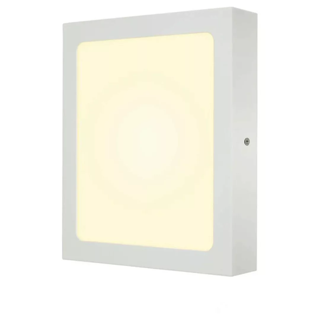 LED Deckenleuchte Senser 8,2W 3000K 480lm 240mm eckig günstig online kaufen