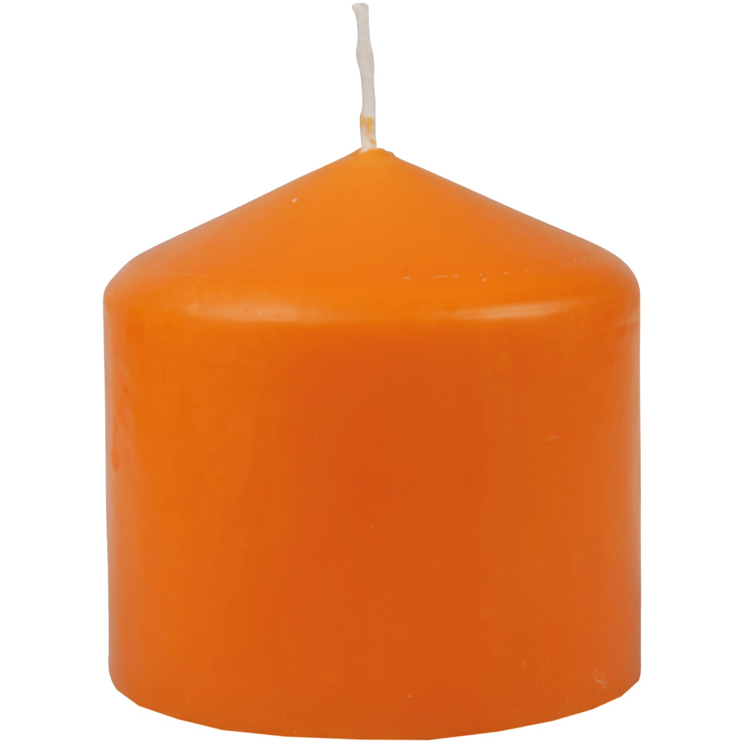 HS Candle Stumpenkerzen Ø8cm Ocker Farben günstig online kaufen