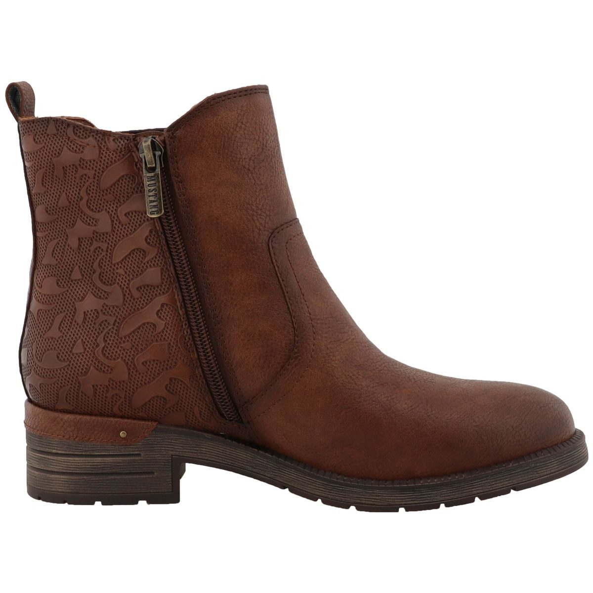 Mustang Shoes 15M0072001-cognac Stiefelette günstig online kaufen