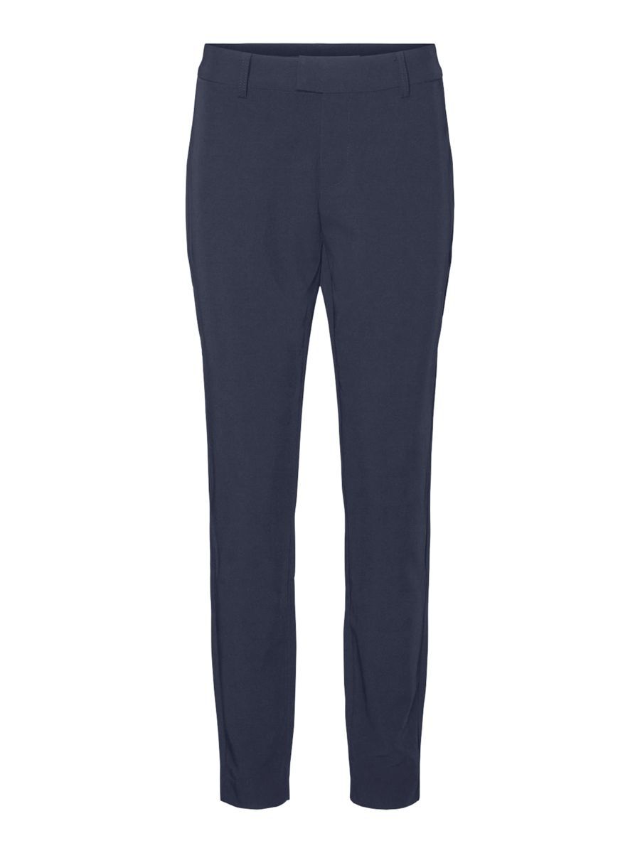 VERO MODA Normal Waist Slim Fit Hose Damen Blau günstig online kaufen