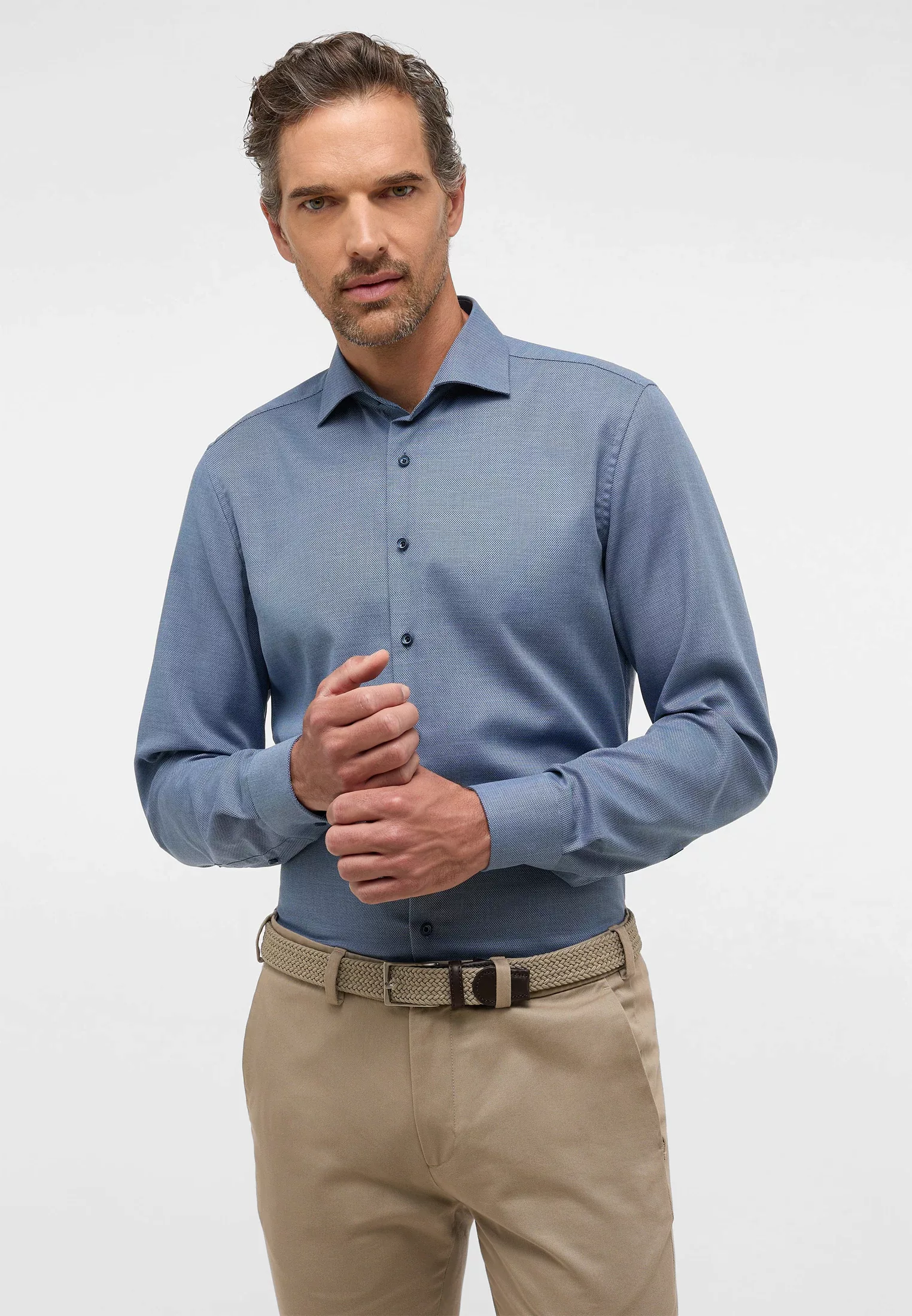 Eterna Langarmhemd "SLIM FIT", NON IRON (bügelfrei) günstig online kaufen