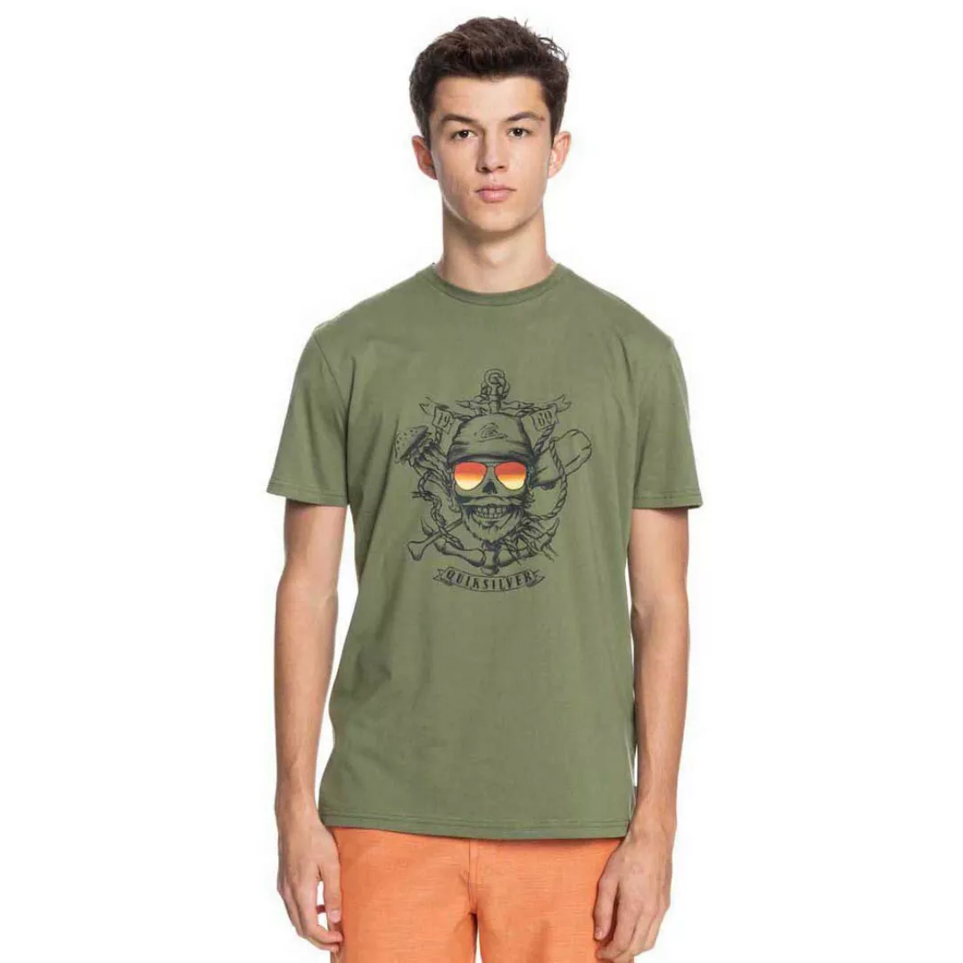Quiksilver Made Of Bones Kurzärmeliges T-shirt XL Four Leaf Clover günstig online kaufen