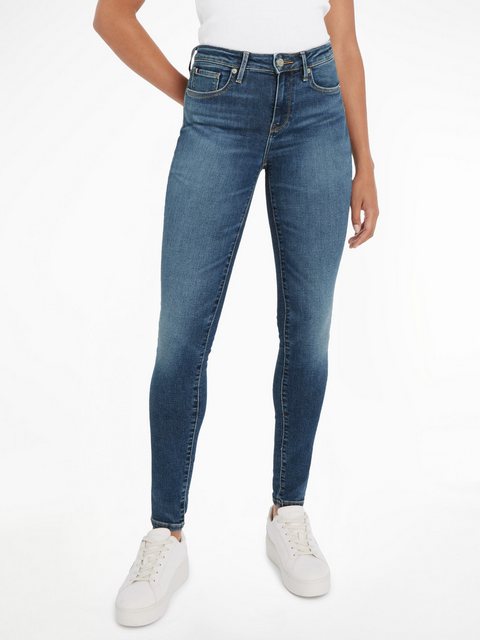 Tommy Hilfiger Skinny-fit-Jeans "COMO SKINNY RW BLACK", mit Tommy Hilfiger günstig online kaufen