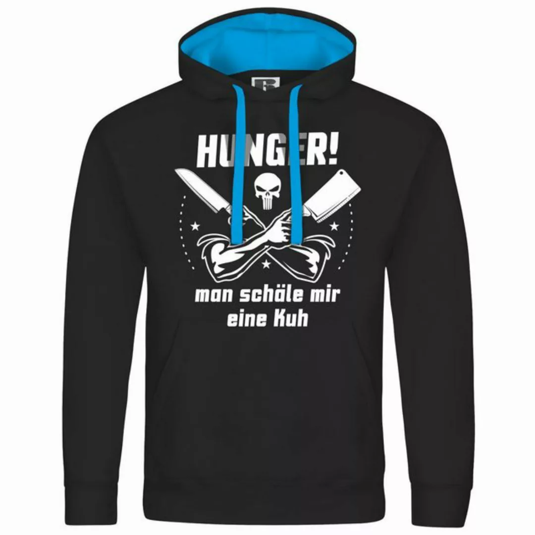 deinshirt Kapuzenpullover Herren Kapuzenpullover HUNGER Man schäle mir eine günstig online kaufen