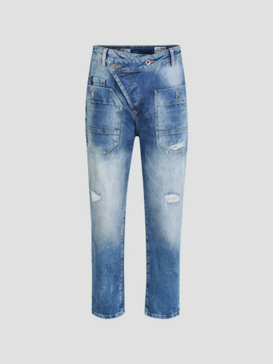 Miracle of Denim 5-Pocket-Jeans Ira Boy Fit (1-tlg) günstig online kaufen