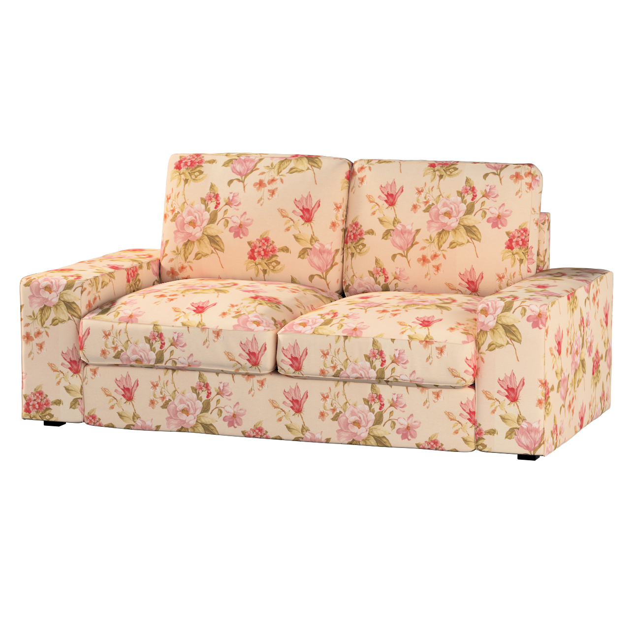 Bezug für Kivik 2-Sitzer Sofa, creme-rosa, Bezug für Sofa Kivik 2-Sitzer, L günstig online kaufen