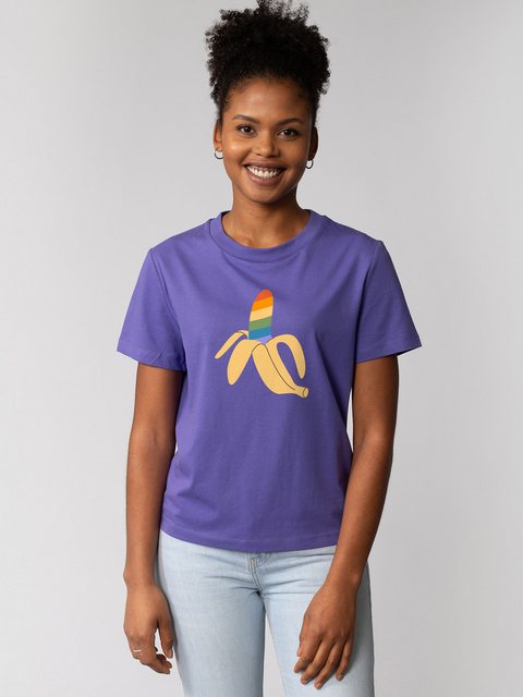 wat? Apparel T-Shirt Rainbow Banana günstig online kaufen