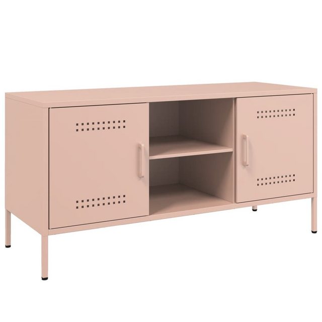 vidaXL TV-Schrank TV-Schrank Rosa 100,5x39x50,5 cm Stahl (1-St) günstig online kaufen