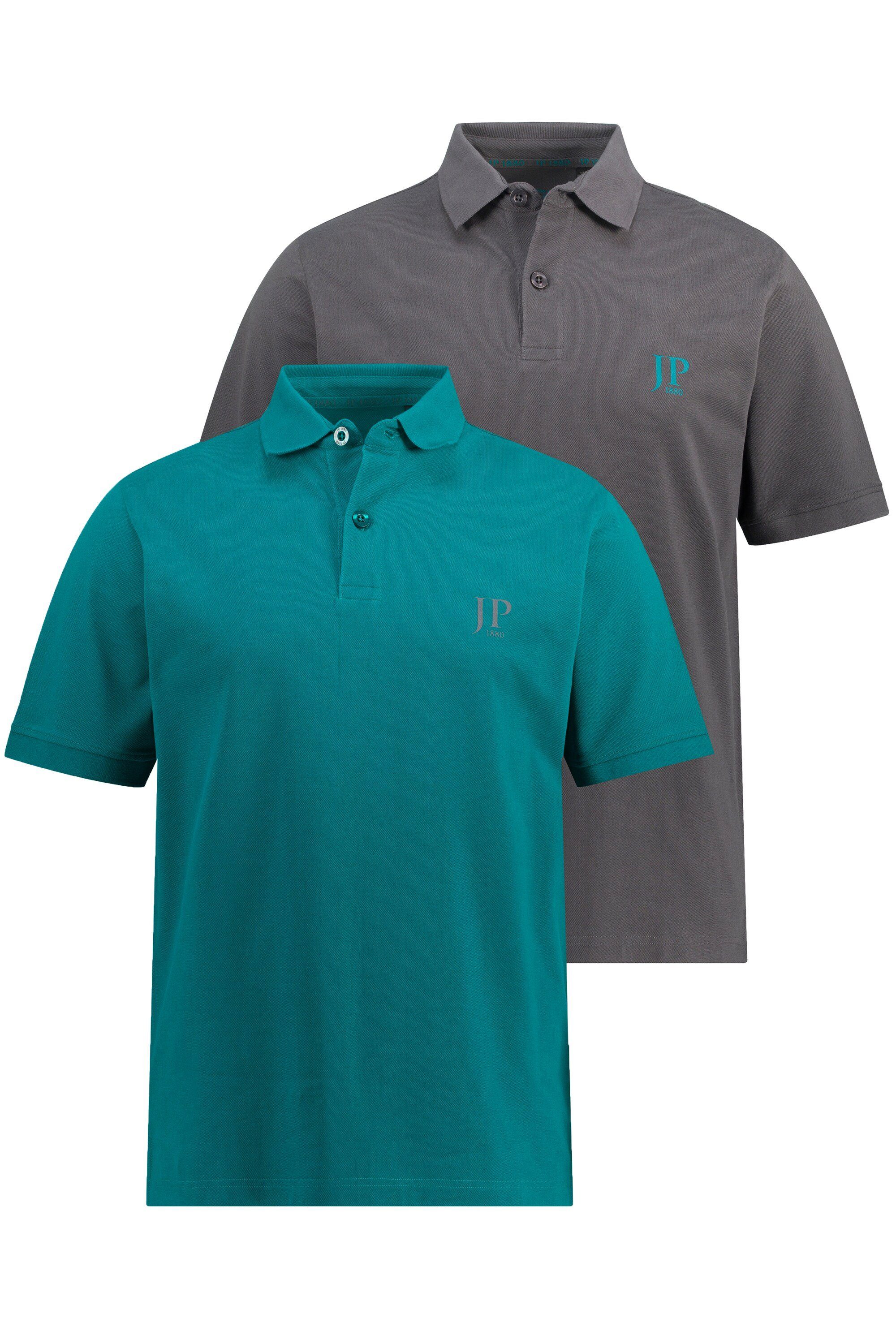 JP1880 Poloshirt Poloshirts Basic 2er-Pack Piqué günstig online kaufen