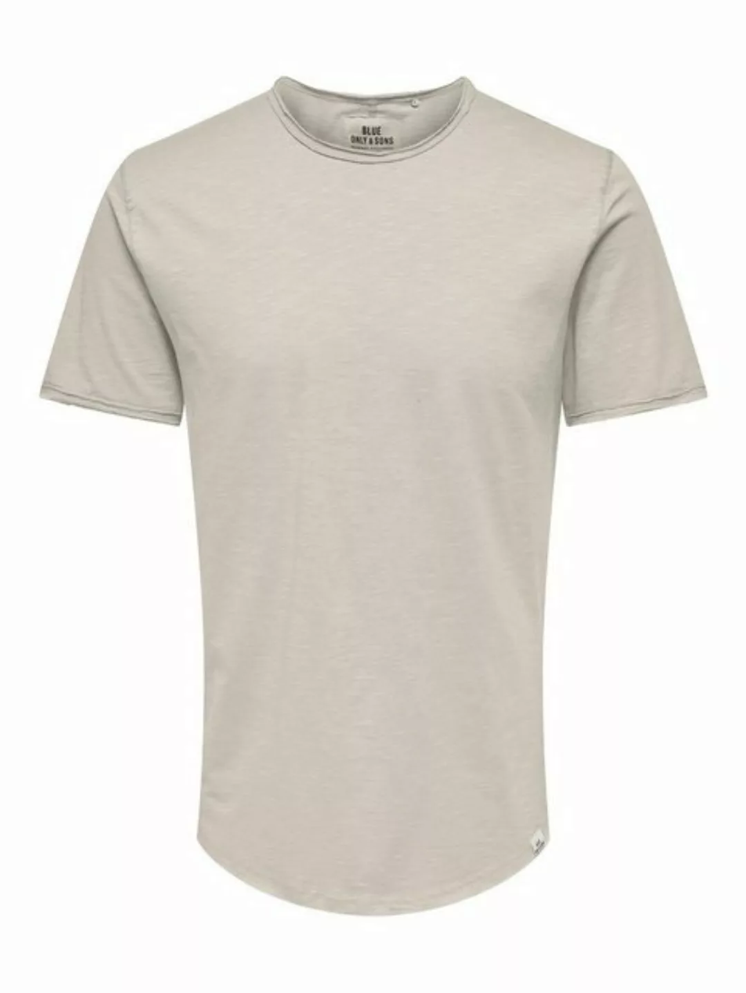 Only & Sons Herren Rundhals T-Shirt ONSBENNE LONGY - Regular Fit günstig online kaufen