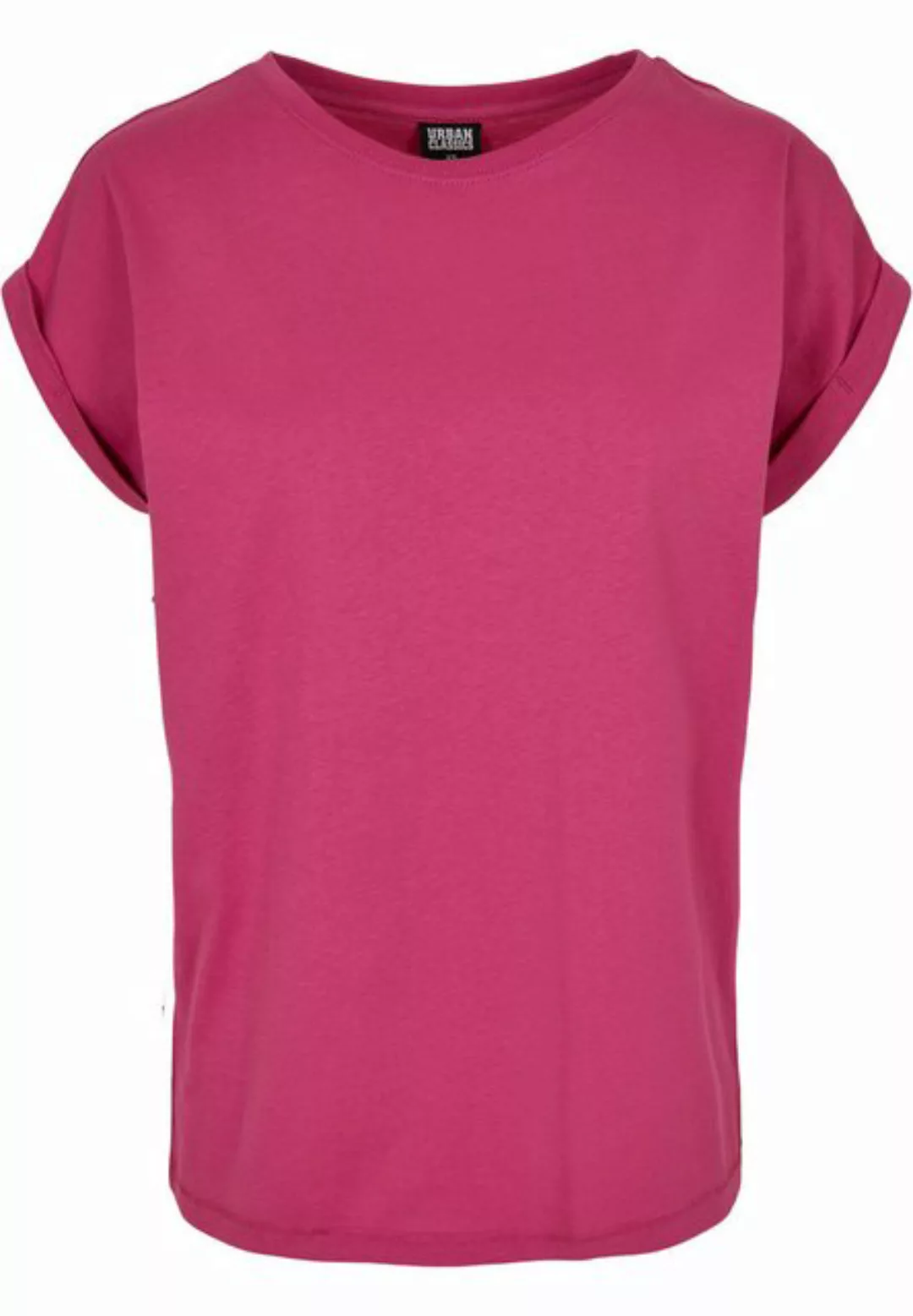 URBAN CLASSICS Kurzarmshirt Urban Classics Damen Ladies Extended Shoulder T günstig online kaufen