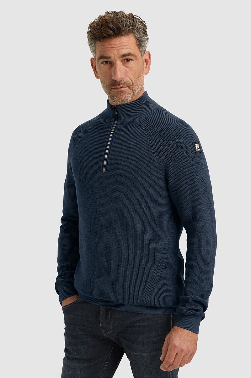 Vanguard Halfzip Pullover Navy - Größe M günstig online kaufen