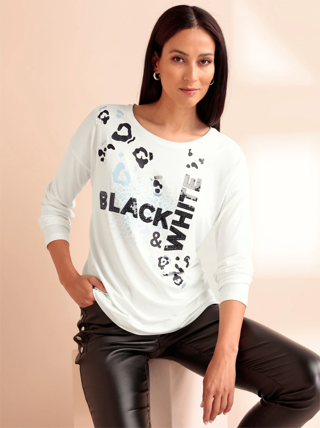heine Langarmshirt "Shirt", (1 tlg.) günstig online kaufen