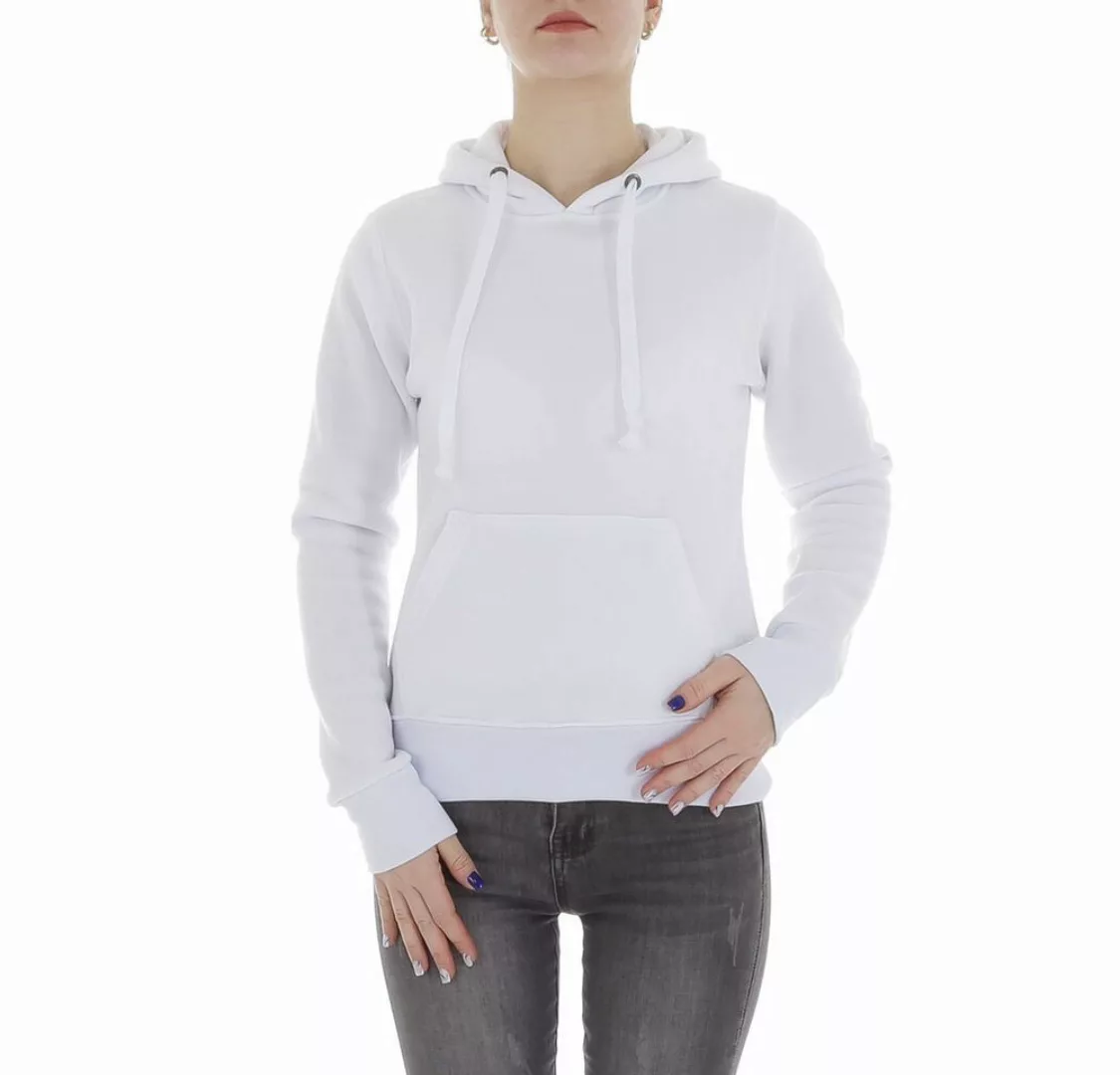 Ital-Design Plisseeshirt Damen Freizeit (86099158) Kapuze Pullover & Strick günstig online kaufen