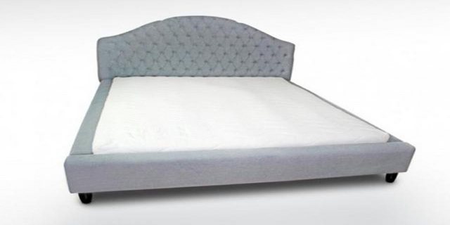 Xlmoebel Bett Sofia XXL Chesterfield Doppelbett aus Leder für Ehepaare (BET günstig online kaufen