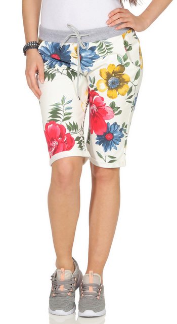 CLEO STYLE Sweatbermudas Bermuda Damen 30 Modell 5 42-46 günstig online kaufen