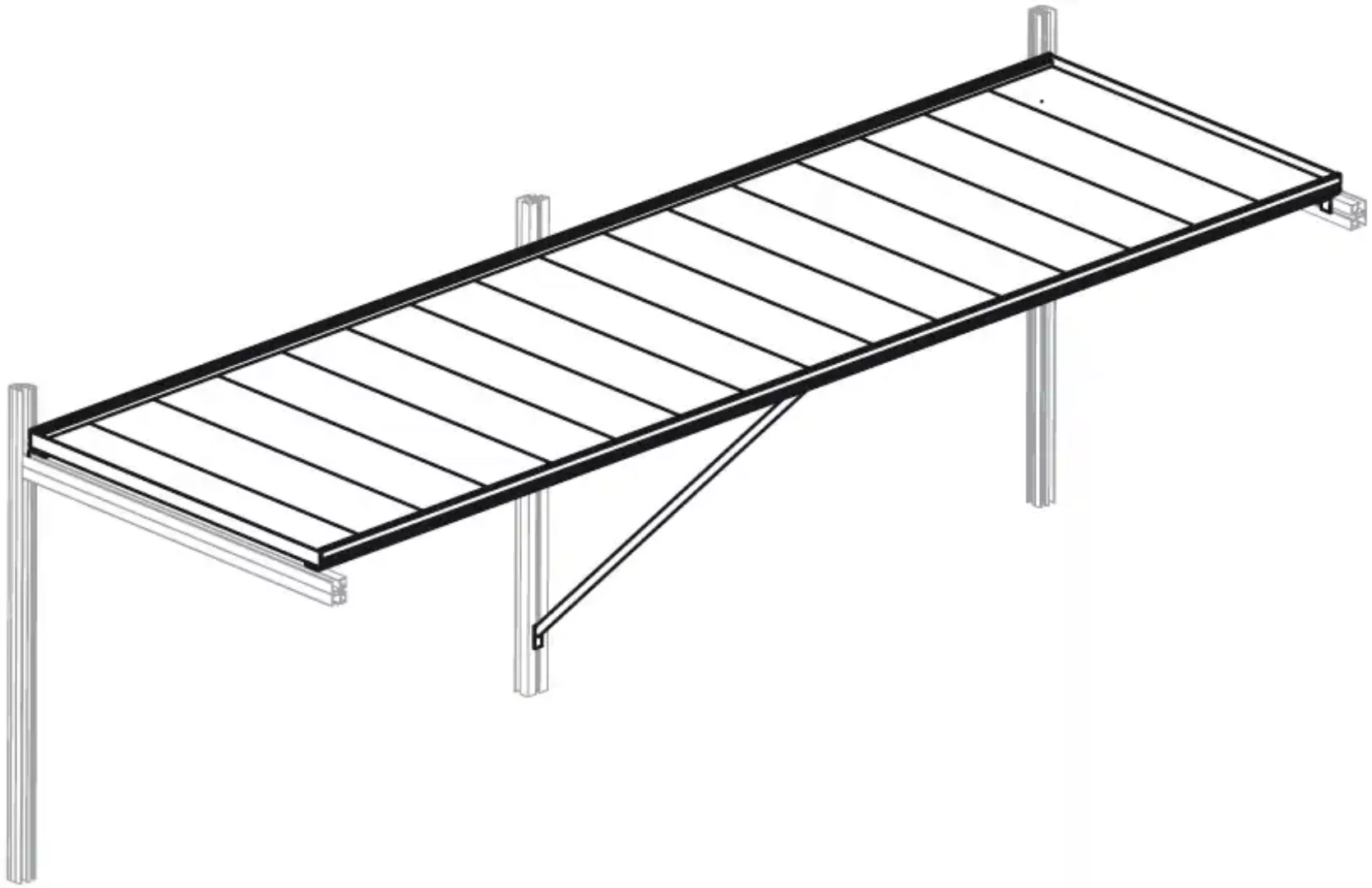 KGT Arbeitstisch "Linea I", BxT: 110x63,5 cm günstig online kaufen