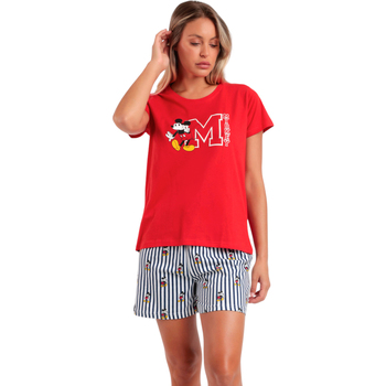 Admas  Pyjamas/ Nachthemden Pyjama Shorts T-Shirt Mickey NY Summer Disney günstig online kaufen
