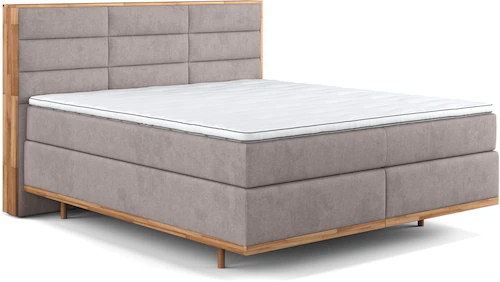 Home affaire Boxspringbett "Gribelle", Boxspringbett, Inklusive Topper günstig online kaufen