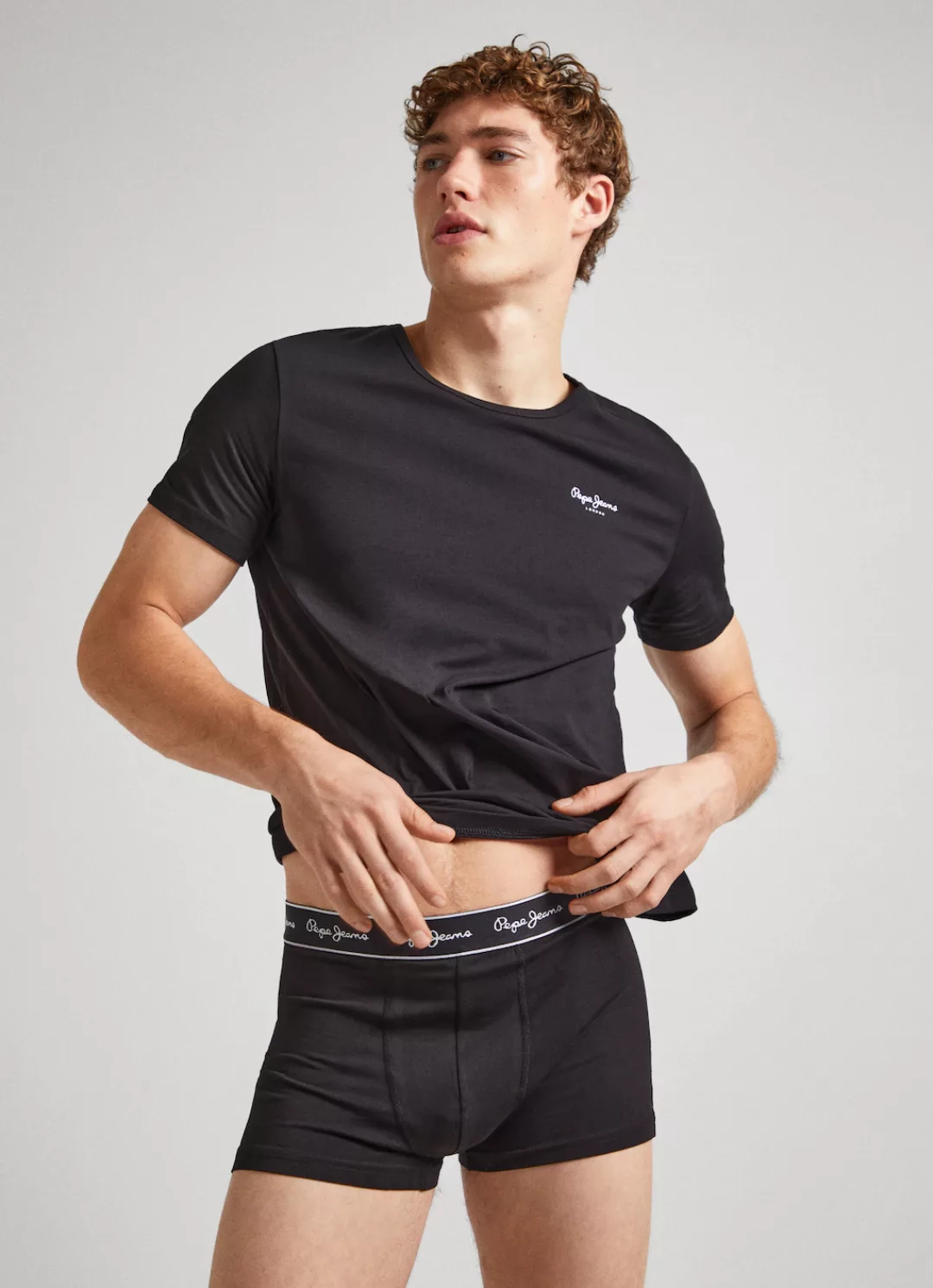 Pepe Jeans Rundhalsshirt (Packung) mit Stretch günstig online kaufen
