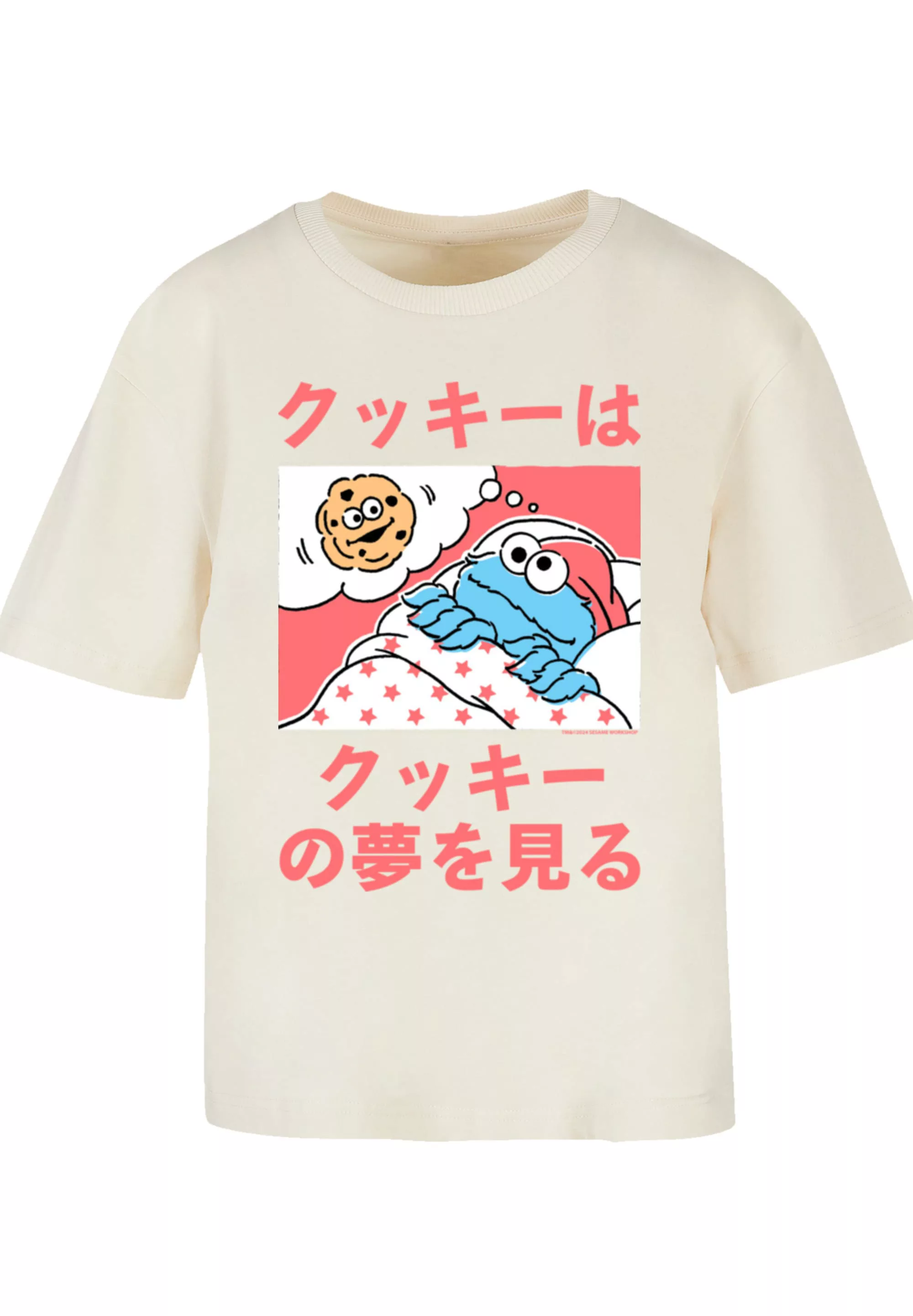 F4NT4STIC T-Shirt "Sesamstraße Cookie Dreams", Premium Qualität günstig online kaufen