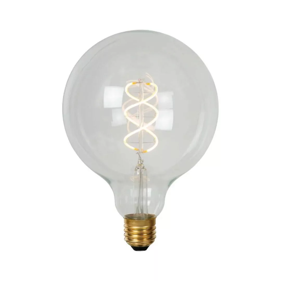 LED Leuchtmittel E27 - Globe G125 in Transparent 5W 460lm 2700K 4er-Pack günstig online kaufen