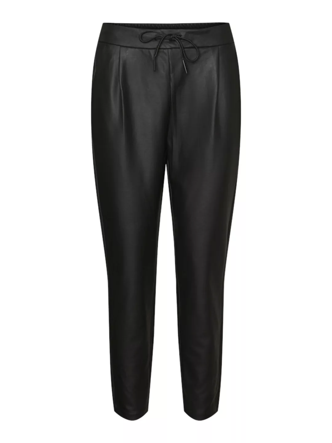 Vero Moda Damen Kunstleder Hose VMEVA MR LOOSE STRING COATED günstig online kaufen