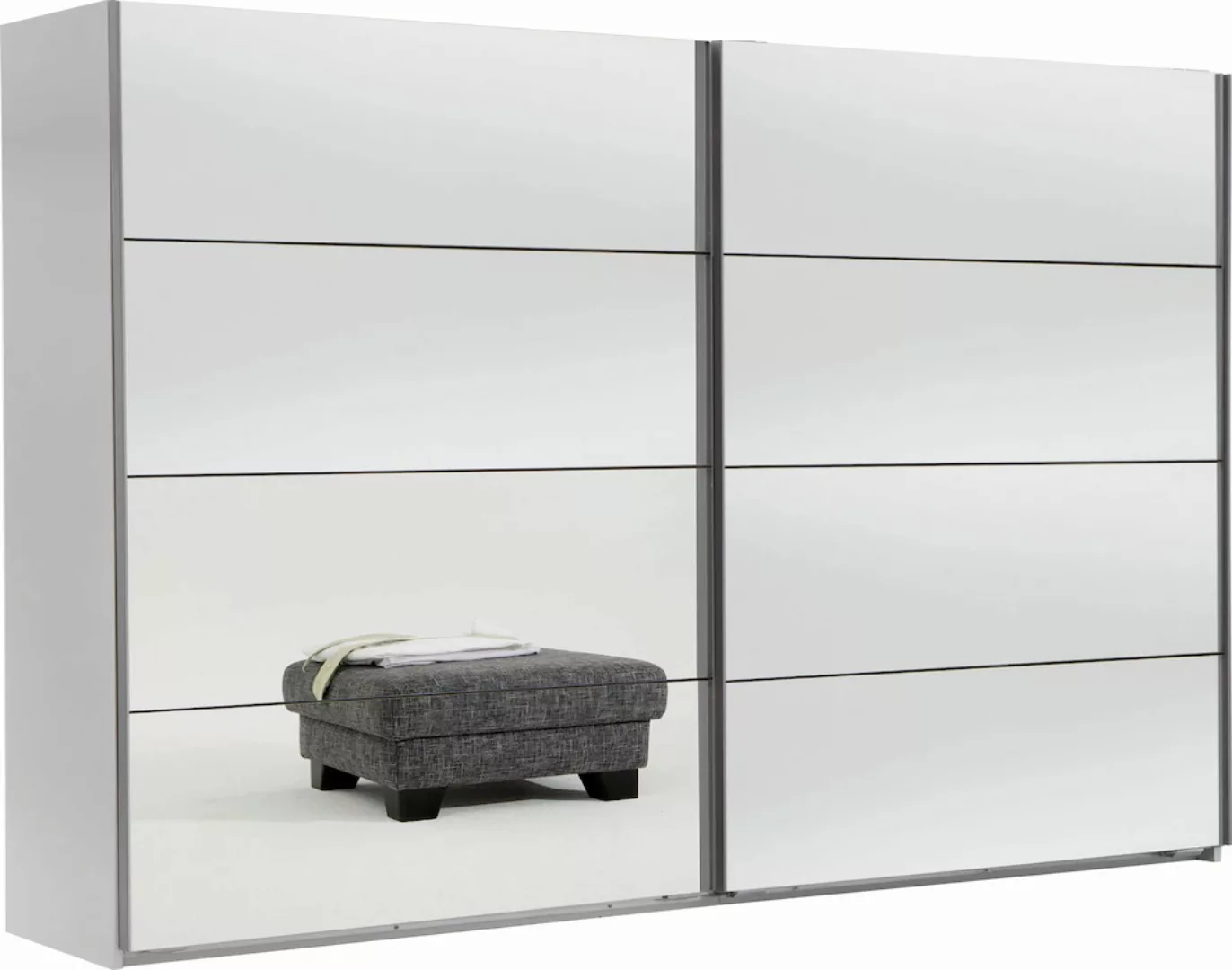 Wimex Schwebetürenschrank "Easy", mit Teilglas günstig online kaufen