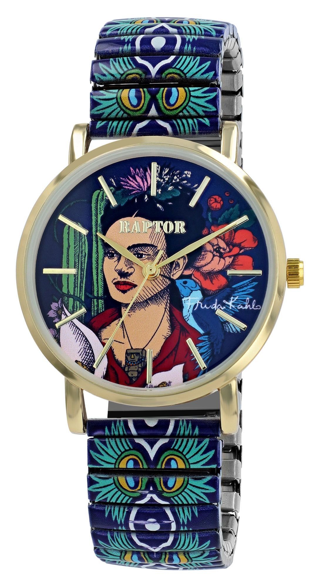 Raptor Quarzuhr Frida Kahlo Edition mit günstig online kaufen