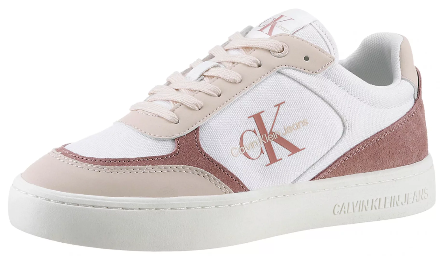 Calvin Klein Jeans Sneaker "CLASSIC CUPSOLE LOW MIX ML BTW", mit kontrastfa günstig online kaufen