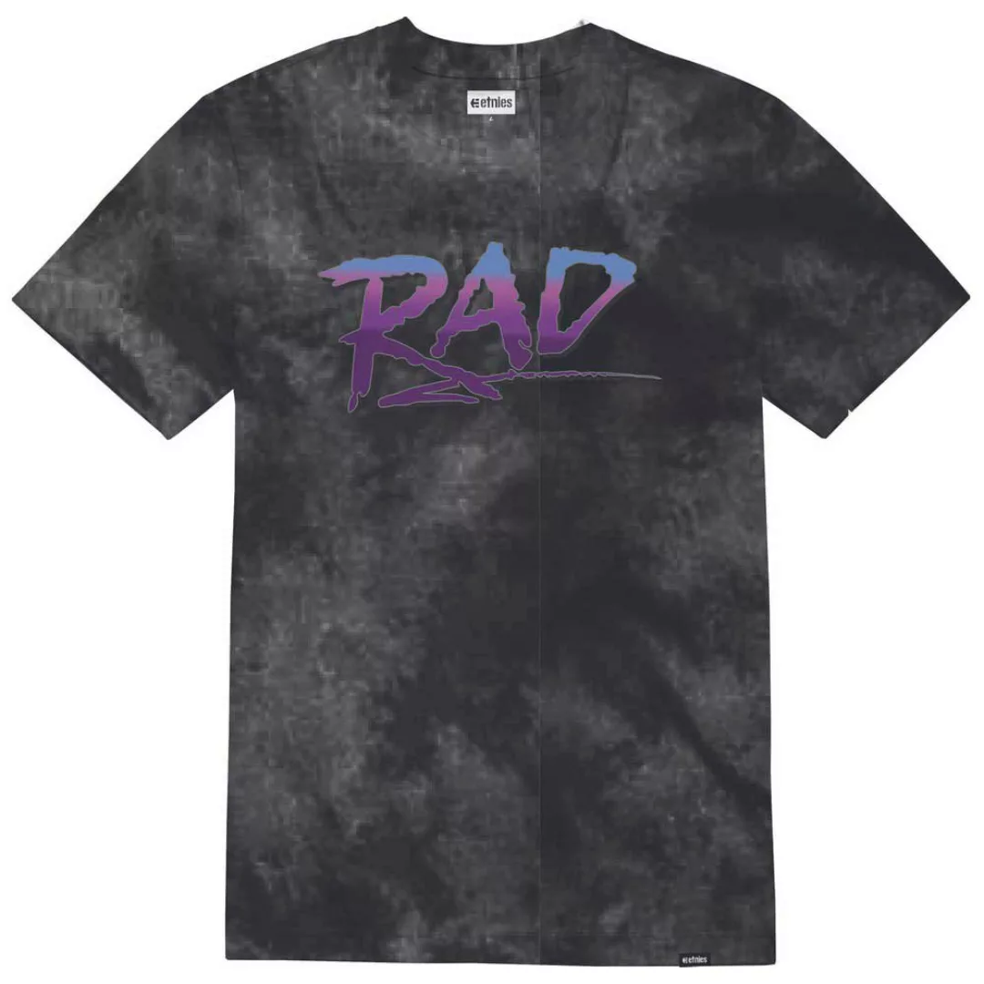 Etnies Rad Wash Kurzärmeliges T-shirt M Black / Purple günstig online kaufen