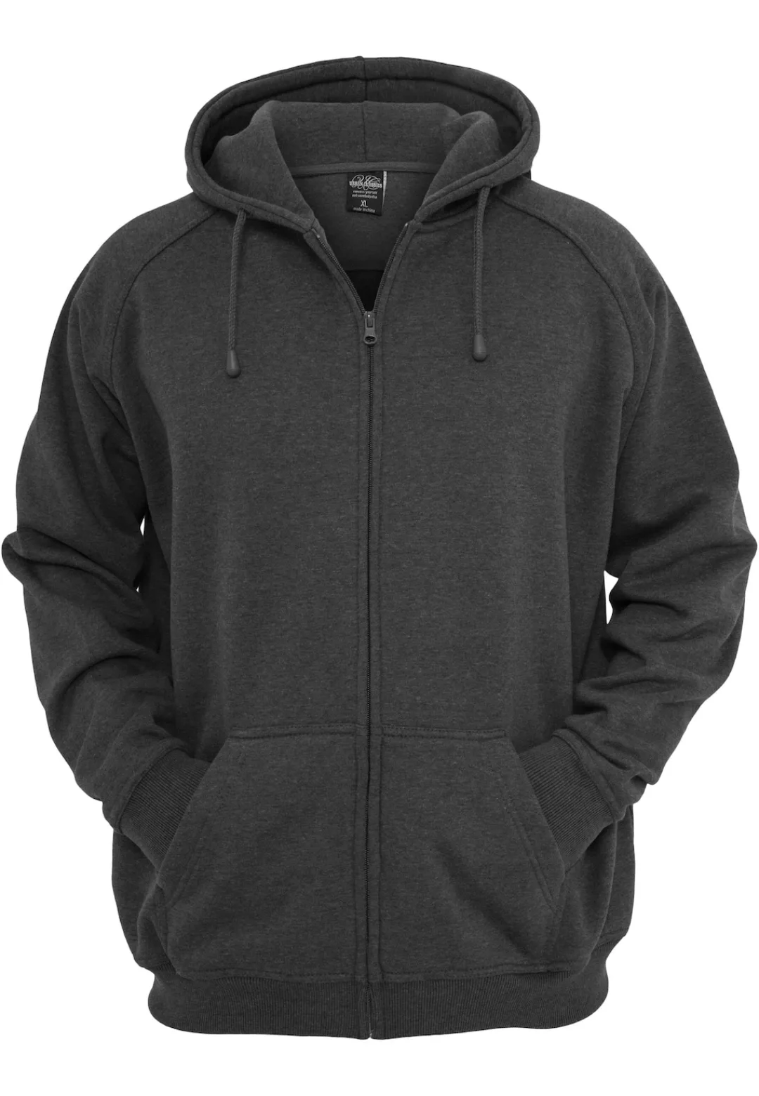 URBAN CLASSICS Sweatjacke "Urban Classics Herren Zip Hoody" günstig online kaufen