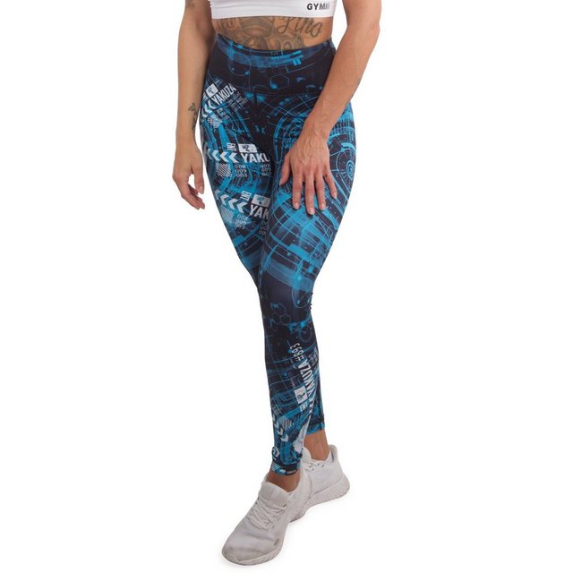 YAKUZA Leggings Electric Rose mit mittelhohem Bund und integrierter Einschu günstig online kaufen