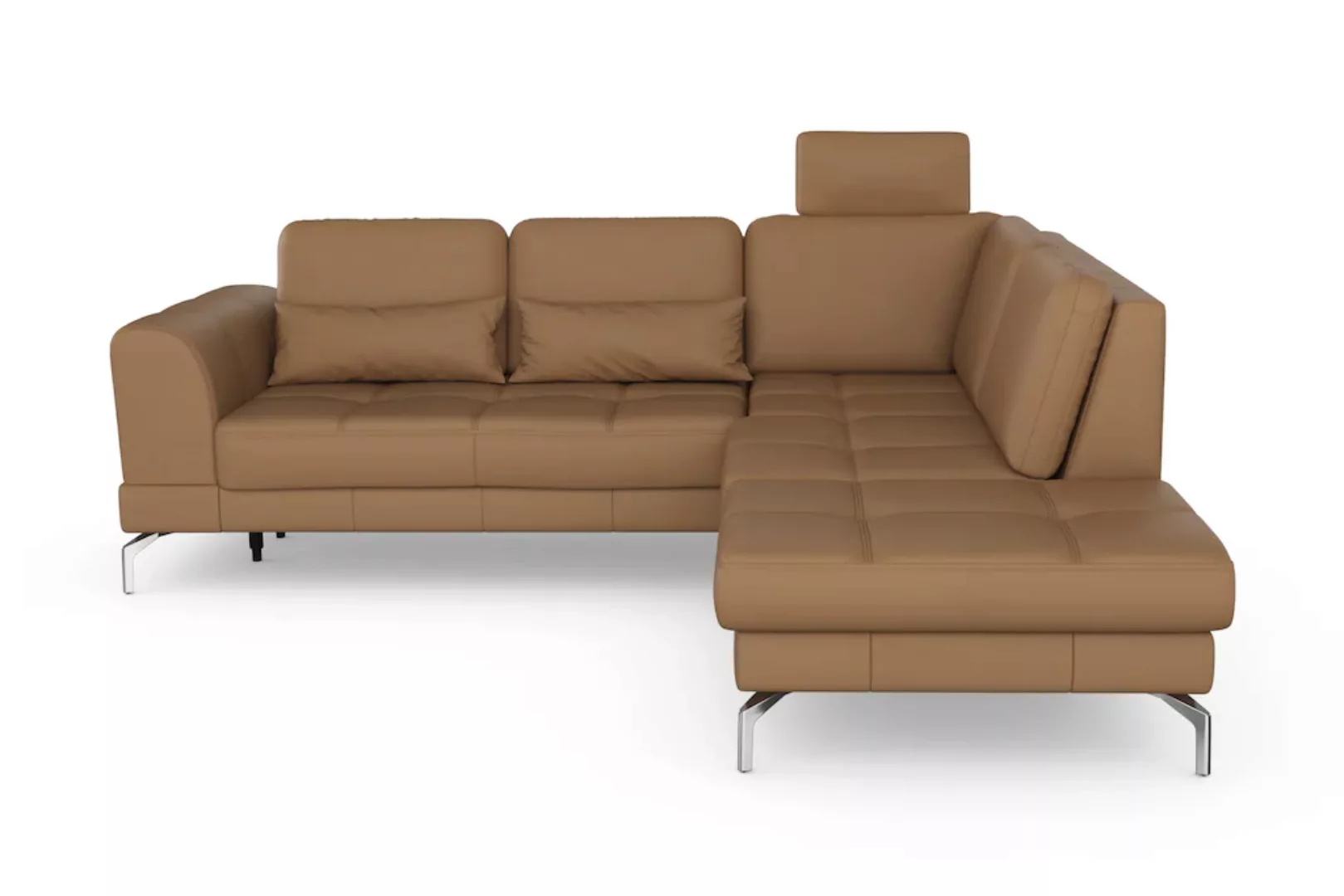 sit&more Ecksofa "Bendigo L-Form", inklusive Sitztiefenverstellung, Bodenfr günstig online kaufen