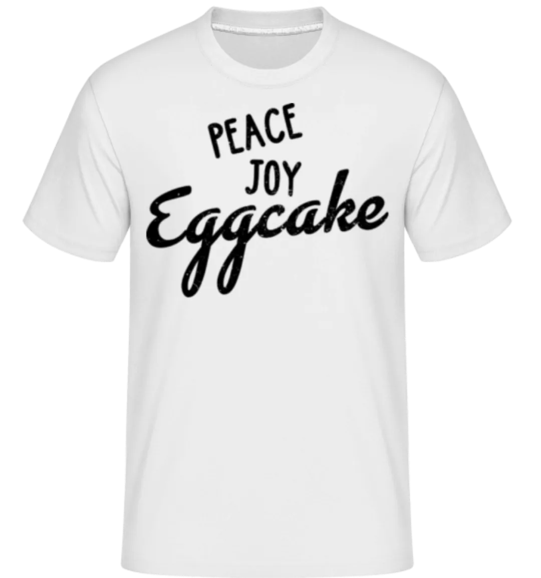 Peace Joy Eggcake · Shirtinator Männer T-Shirt günstig online kaufen