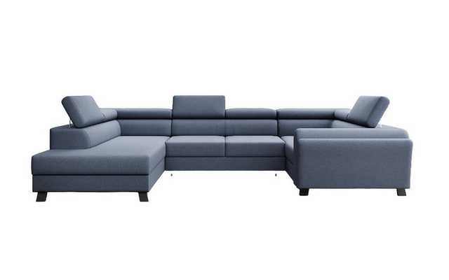 Luxusbetten24 Schlafsofa Designer Sofa Emilio, mit Schlaf- und Klappfunktio günstig online kaufen