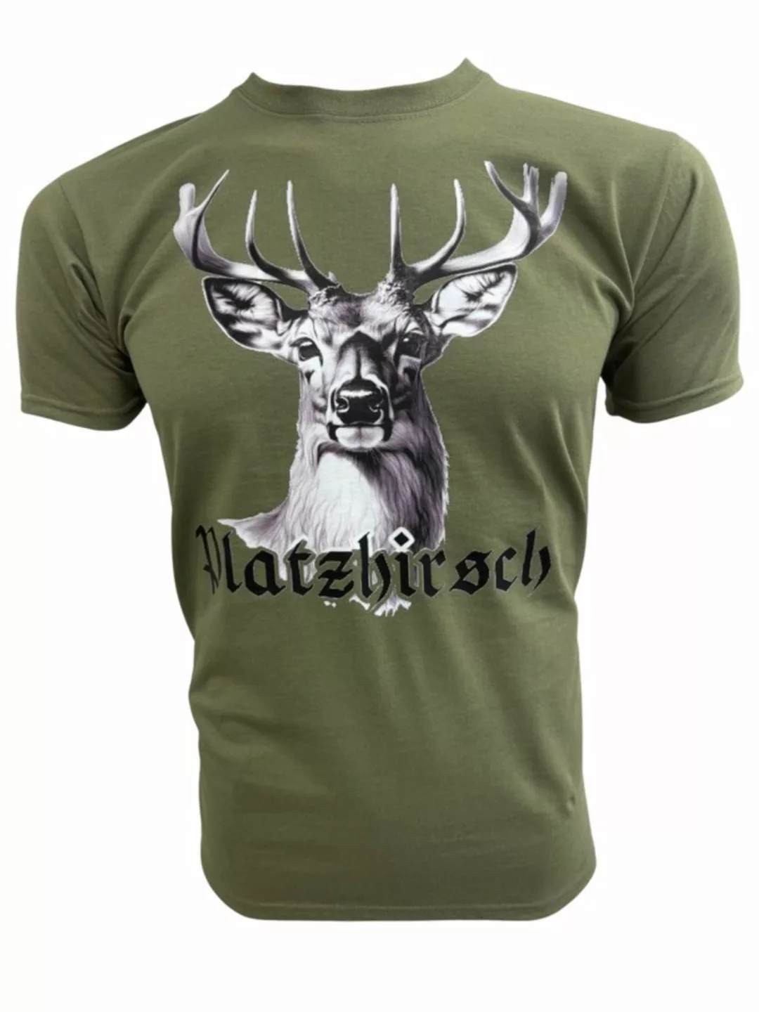 PAULGOS Strandshirt Herren T-Shirt, Platzhirsch mit Sakko, Hirschkopf günstig online kaufen